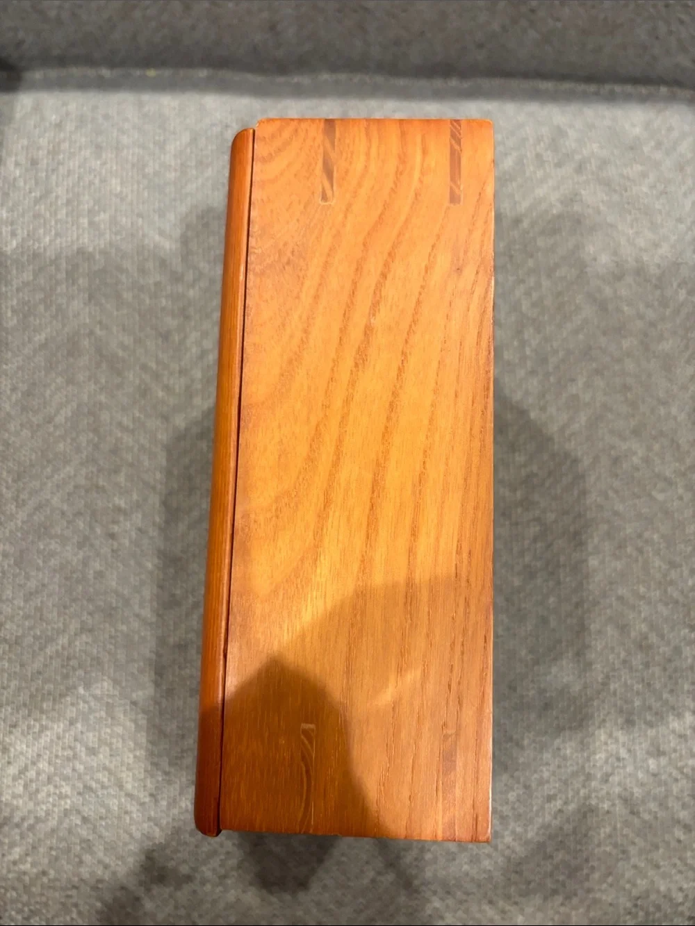 Natural Wood Frame Photo Frame box - Warm Honey Brown